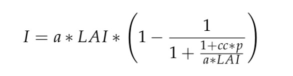 Dynamic Interception Formula Calculate rainfall interception in GEE – Open Geo Blog